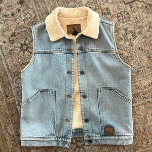 Vintage Ralph Lauren shearling vest